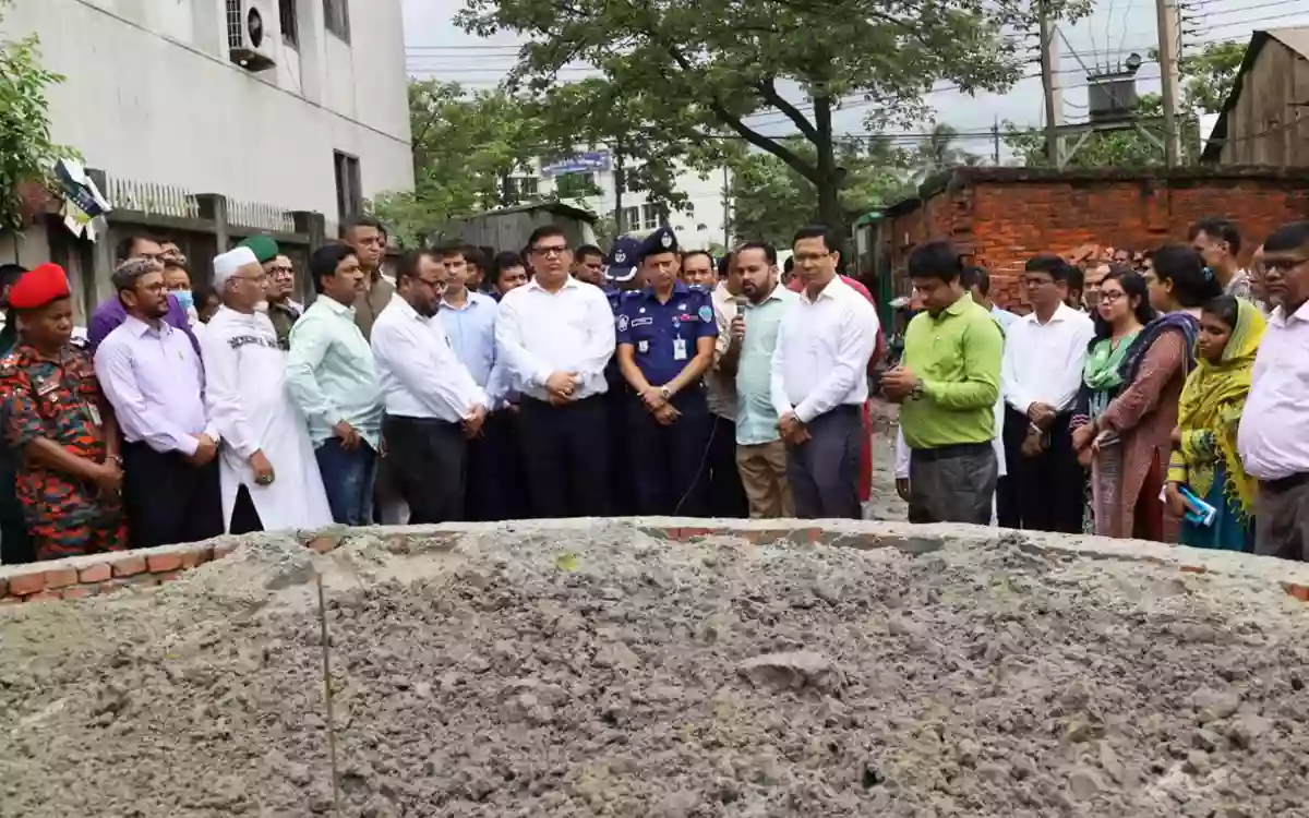 Foundation stone laid for 'July Martyrs' Monument' at Alekha Char in Comilla