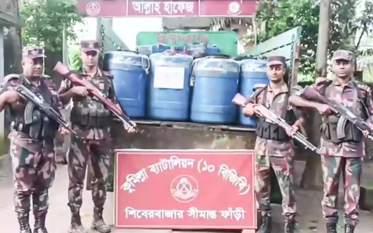 Goods worth crores of taka, including shrimp, seized in BGB operation in Comilla