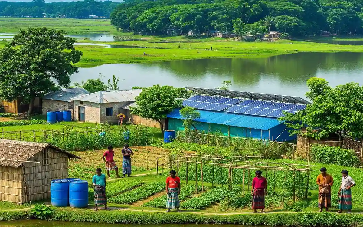 Rising Cumilla -Green Revolution to address climate change An inevitable need