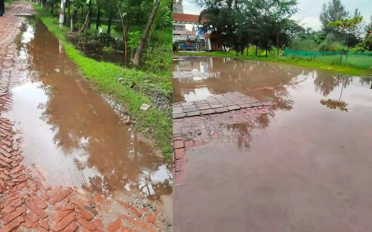 Rising Cumilla -Waterlogged Barisal University campus