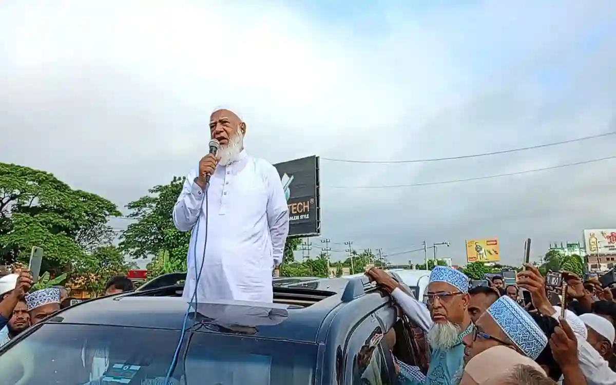 Rising Cumilla -We don't want any kind of election Dr Shafiqur Rahman in Comilla