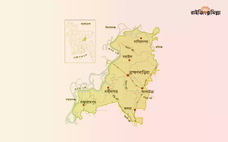 Rising Cumilla - brahmanbaria map