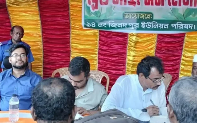 নবীনগরে জিনদপুর ইউপির উদ্যোগে ট্রেড লাইসেন্স মেলা অনুষ্ঠিত