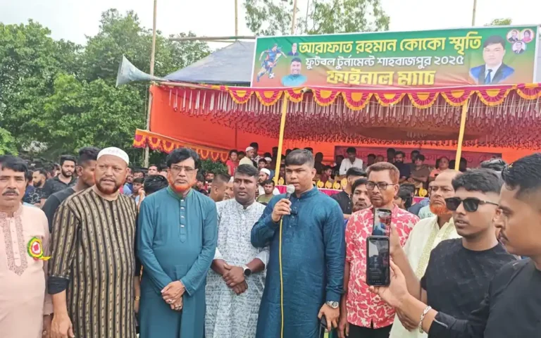 দেশের খেলাধুলার গণজাগরণের রূপকার ছিলেন আরাফাত রহমান কোকো: এডভোকেট তপু