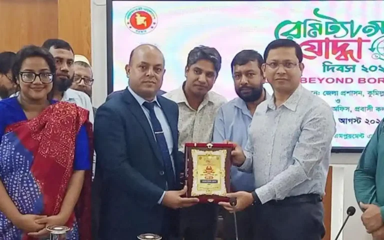 চান্দিনার ইকবাল কুমিল্লার সেরা রেমিট্যান্স যোদ্ধা