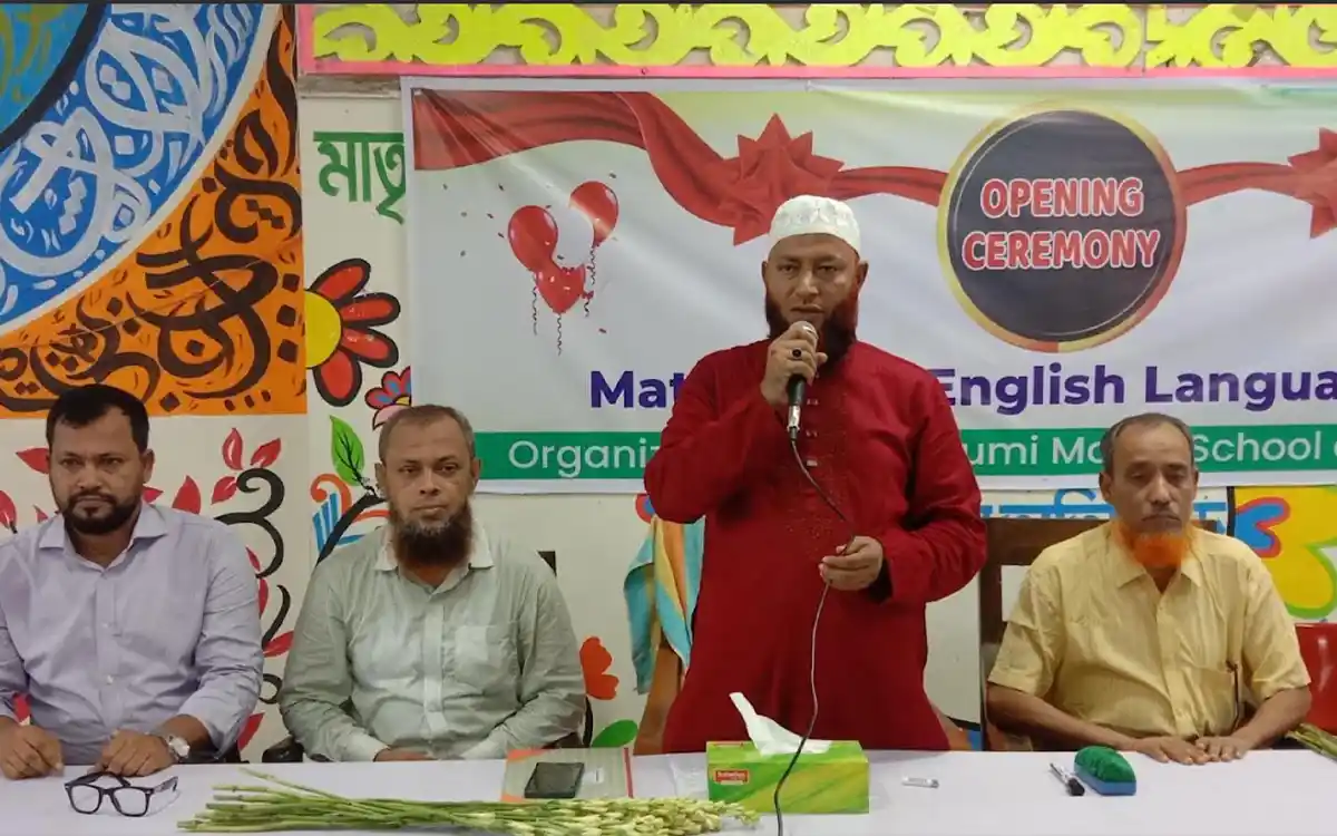 চান্দিনায় মাতৃভূমি ইংলিশ ল্যাংগুয়েজ ক্লাবের উদ্বোধন