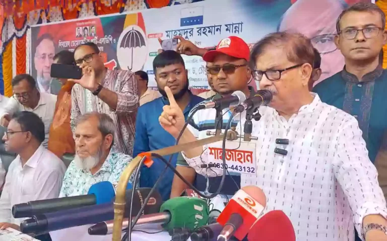 Rising Cumilla - We want to form a government where everyone in the government is good-Mahmudur Rahman Manna in Chandina