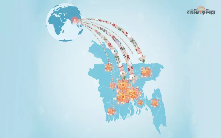 RisingCumilla.Com - Flow of remittances into Bangladesh