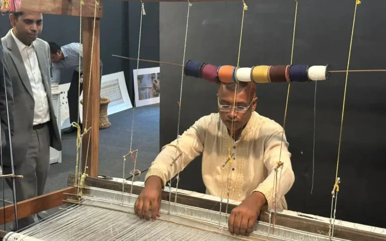 বাংলাদেশ মিশনের উদ্যোগে নয়াদিল্লিতে প্রথম জামদানি প্রদর্শনী