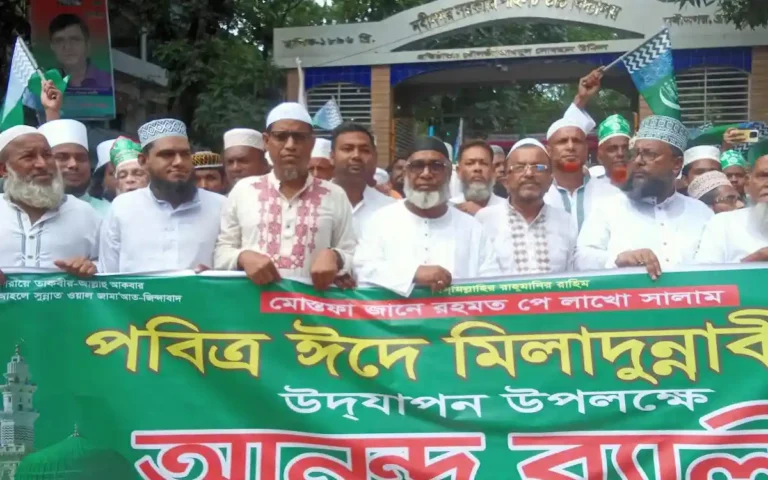 নবীনগরে সাম্য ও সম্প্রীতির স্লোগানে ঈদে মিলাদুন্নবী পালিত