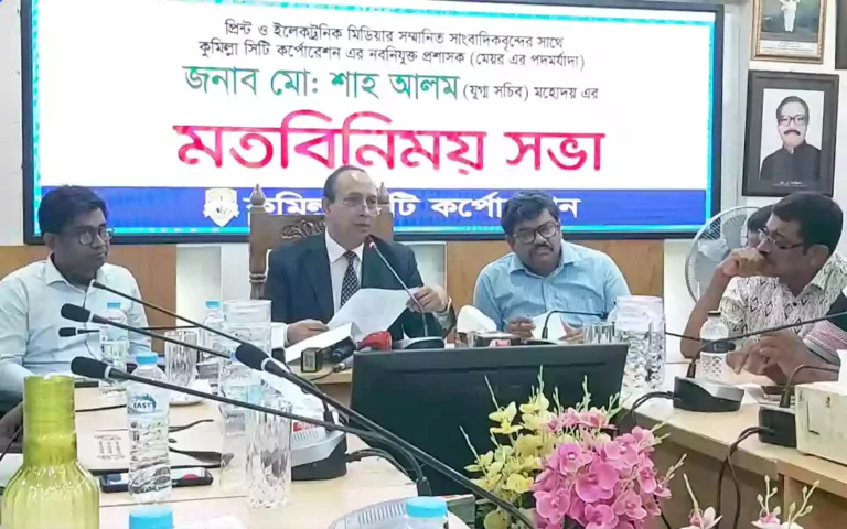 As a son of this district, I came here with the intention of developing Comilla: Cusick, the new administrator