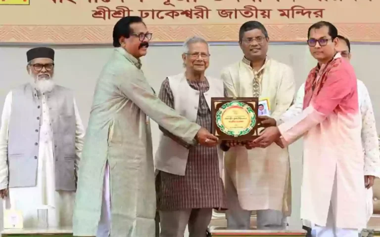 Chief Advisor visits Dhakeshwari Temple