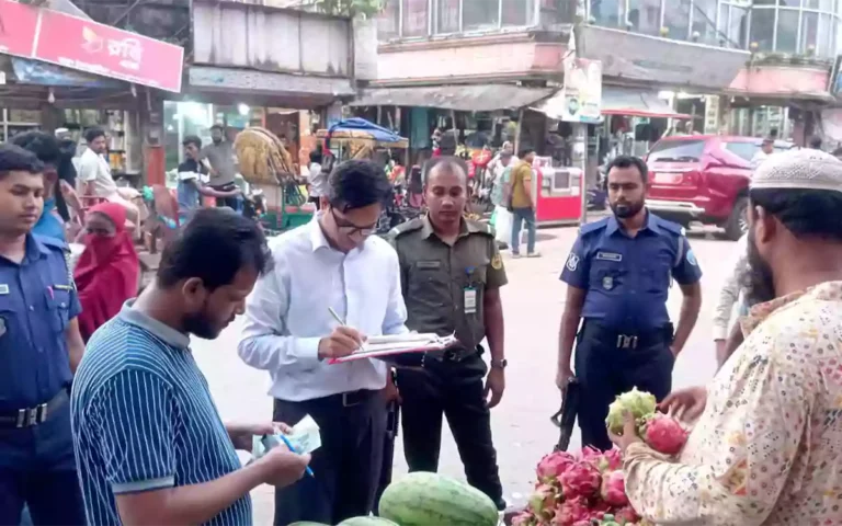 Fines imposed in three cases including footpath encroachment and lack of price list in Muradnagar