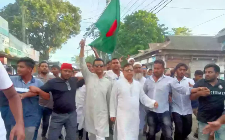 Rising Cumilla - Happy rally on BNPs founding anniversary led by Taposh in Nabinagar, Brahmanbaria