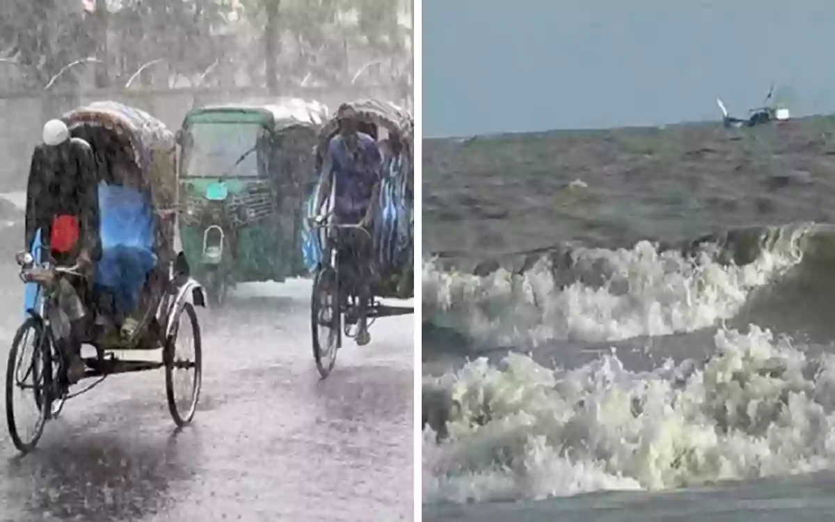 Rising Cumilla - Heavy rain likely in parts of the country, risk of low pressure over the sea again