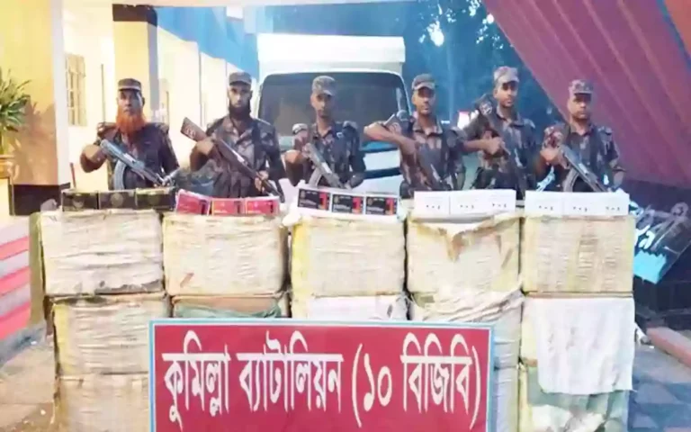 Indian mobile displays worth around Tk 5 crore seized in Comilla border area