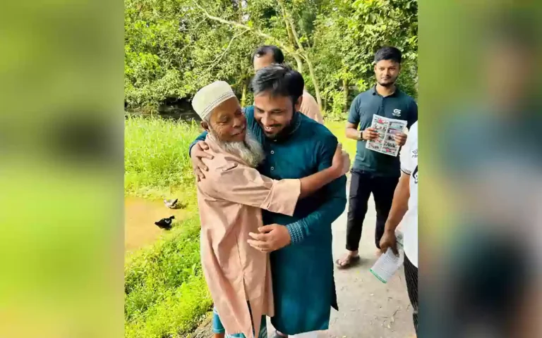 Rising Cumilla - Jamaat candidate Dr. Mubarak Hossain holds massive public outreach in Brahmanpara