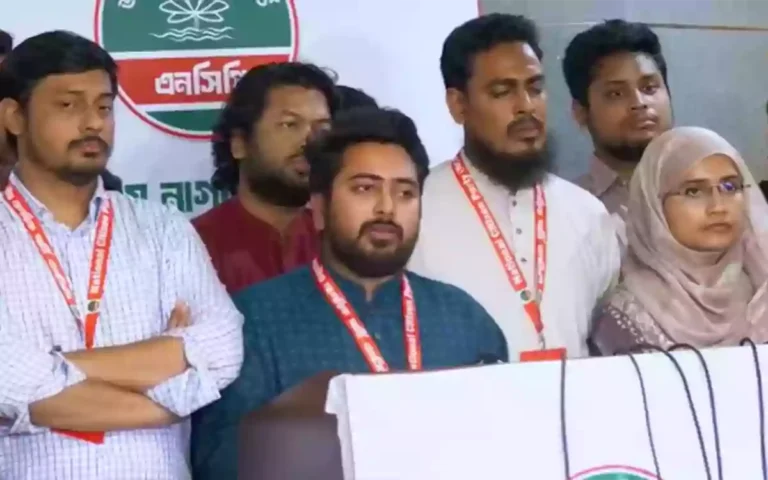 Rising Cumilla -NCP not joining any alliance-Nahid Islam