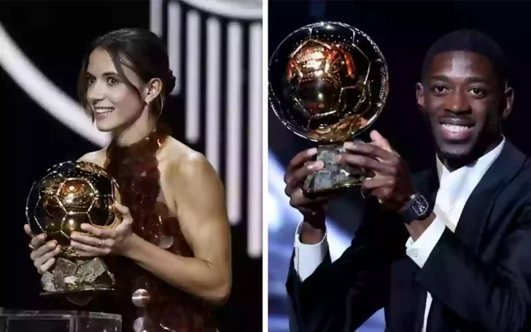 Rising Cumilla - Ousmane Dembele and Aitana Bonmati won the Ballon d'Or