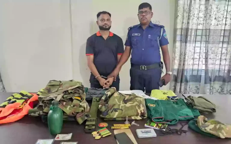 Rising Cumilla - Pintu caught trying to get married in Feni dressed as an army officer