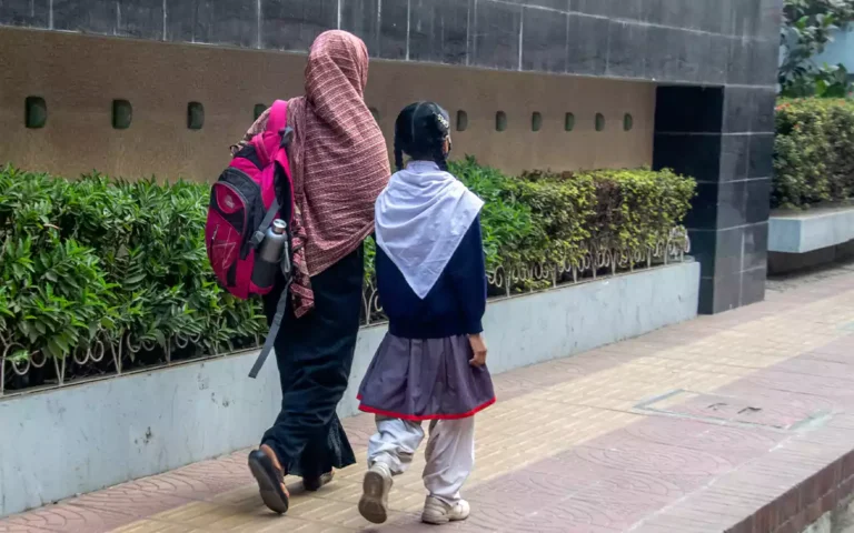 Rising Cumilla - mother and daughter