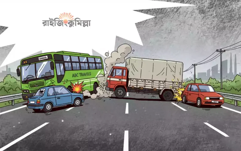 RisingCumilla - road accident
