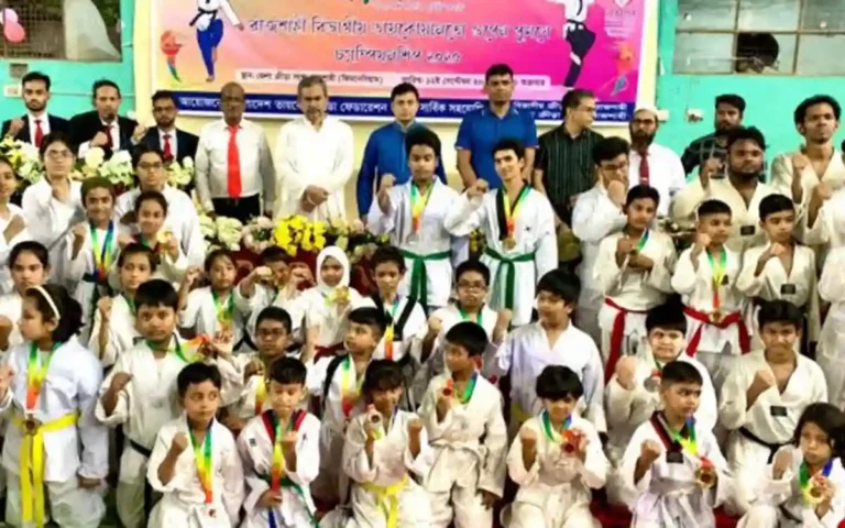 রাজশাহীতে ৩০০ প্রতিযোগীর অংশগ্রহণে জমজমাট তায়কোয়ানডো ওপেন পুমসে চ্যাম্পিয়নশিপ