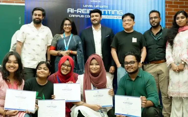 শিক্ষার্থীদের জন্য হাতে–কলমে এআই শেখার সুযোগ দিচ্ছে ইনফিনিক্স