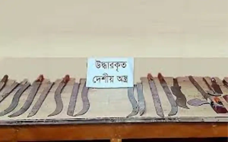 Rising Cumilla -Army raids in Chandpur, 28 domestic weapons, including toy pistols, recovered