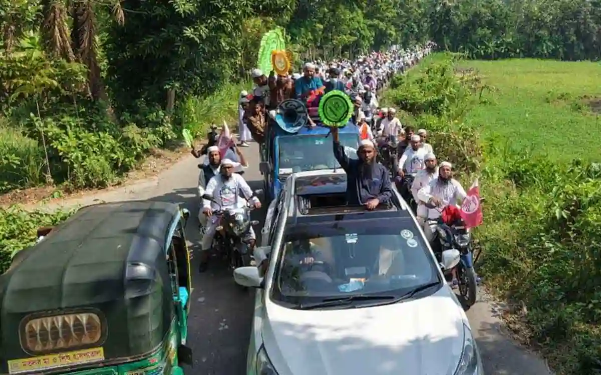Rising Cumilla -Crowds throng Chandpur-2 constituency for Hatpakha candidate's election showdown