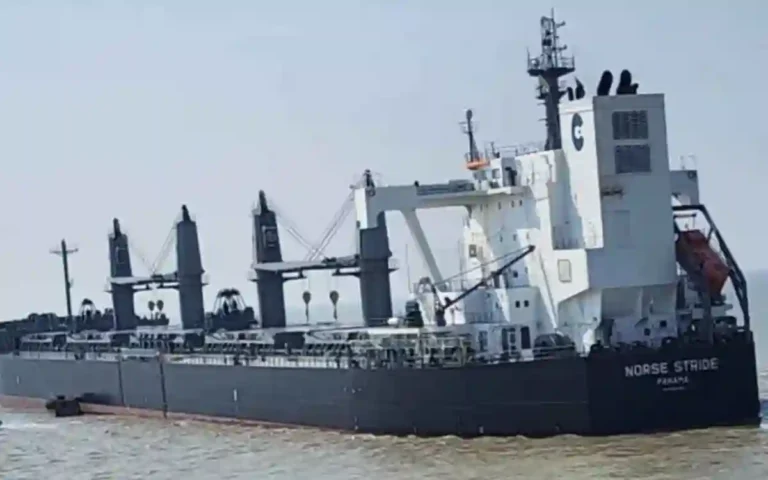 Rising Cumilla -First shipment of imported wheat arrives in the country from the United States