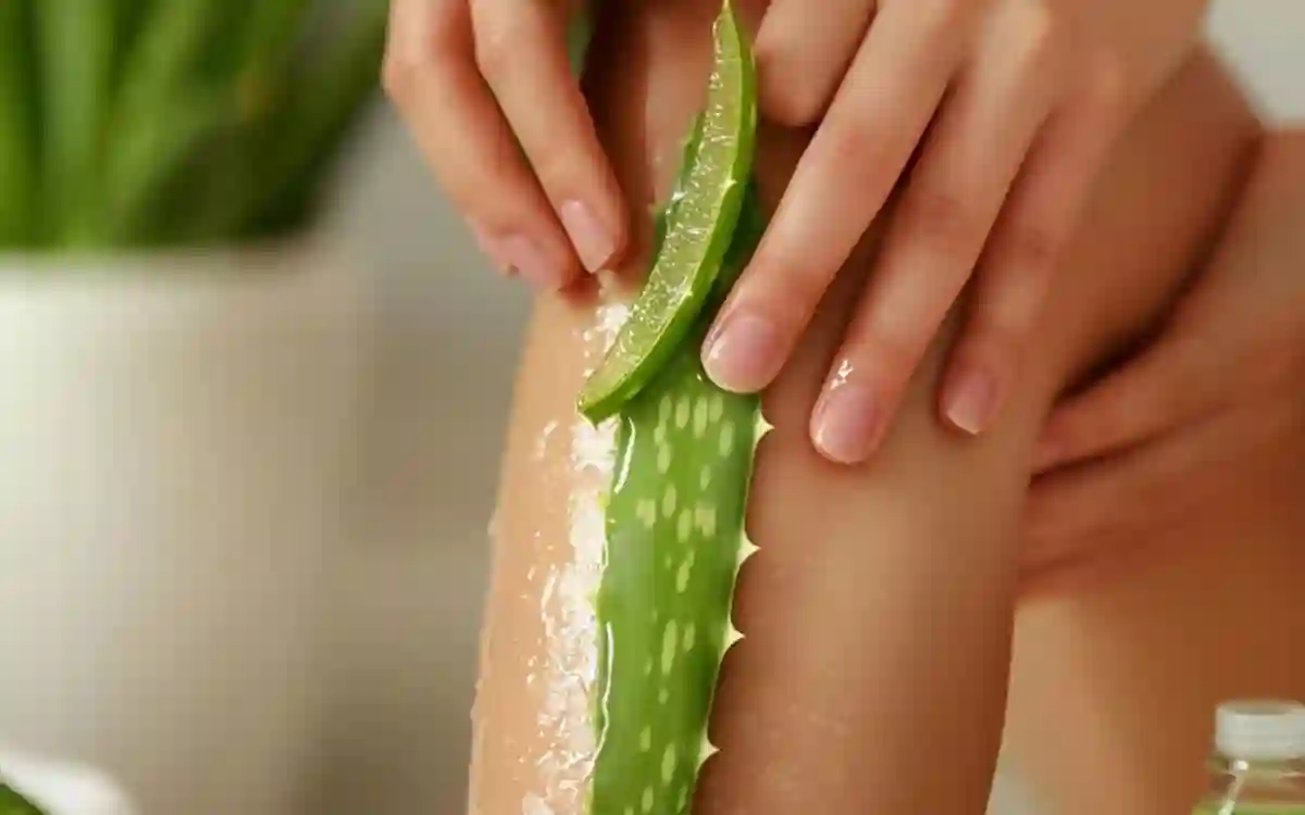Rising Cumilla -Is it safe to apply the gel from an aloe vera leaf directly to the skin