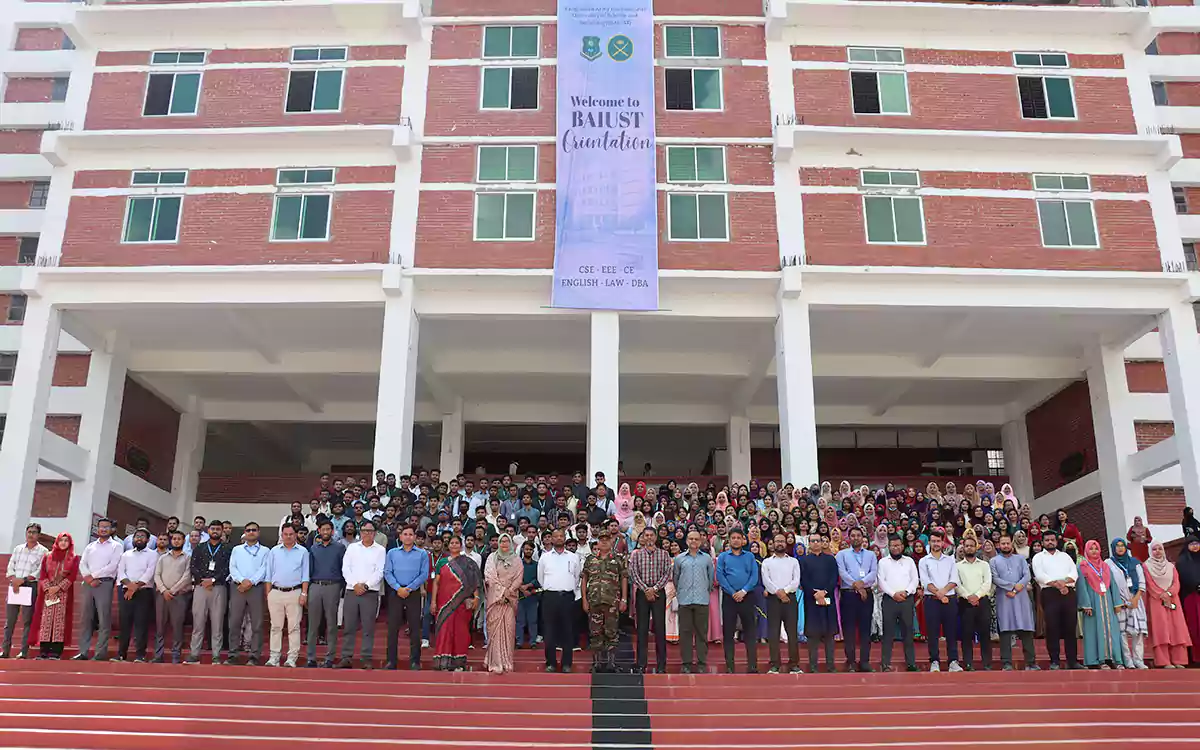Rising Cumilla - Orientation for new students at Baiust