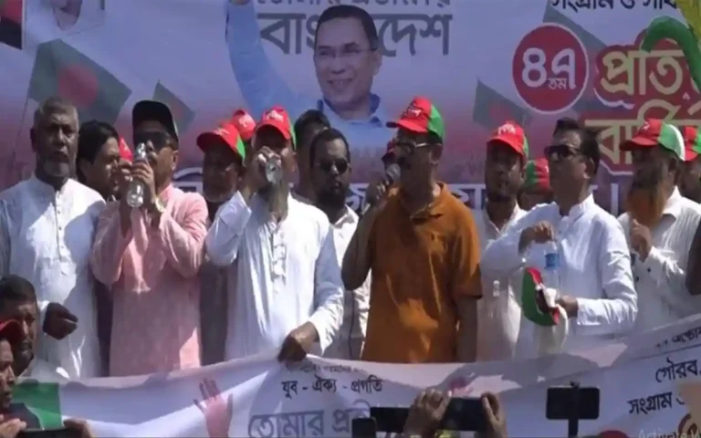 Rising Cumilla -Rally and joyous procession on Jubo Dal's founding anniversary in Lakshmipur