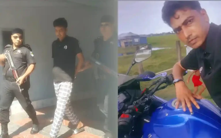 Rising Cumilla -Subarnachar's Chanda dacoit reigns terror, arrested with pistol in RAB operation