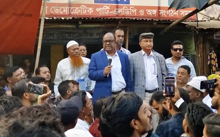 চান্দিনায় এলডিপি’র লিফলেট বিতরণ কার্যক্রম উদ্বোধন ও গণসংযোগ