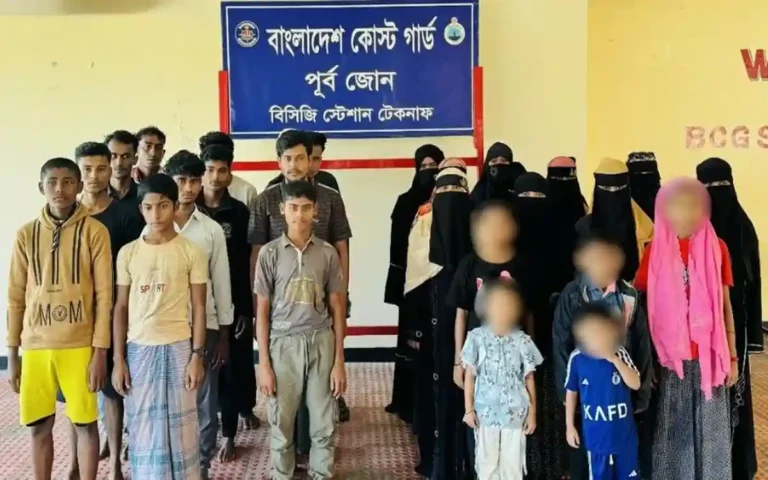 Rising Cumilla -28 people, including women and children, rescued while being trafficked to Malaysia