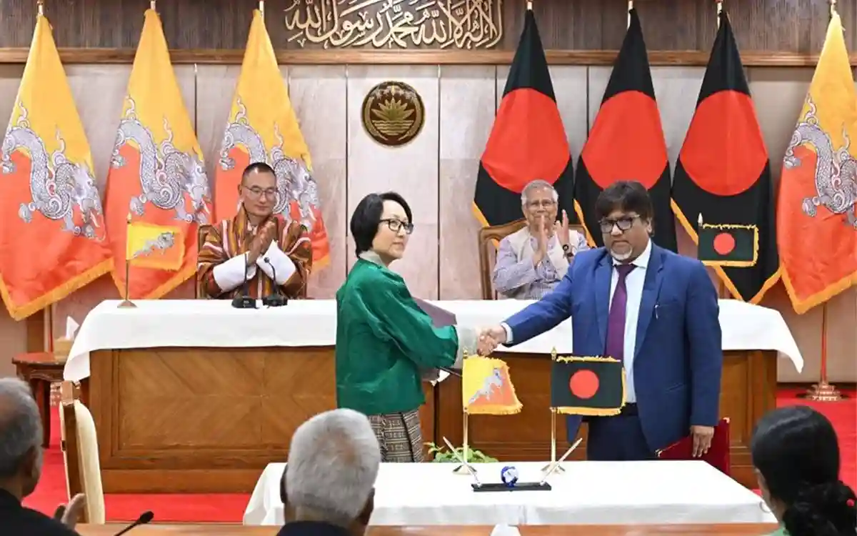 Rising Cumilla -Bangladesh and Bhutan sign two MoUs