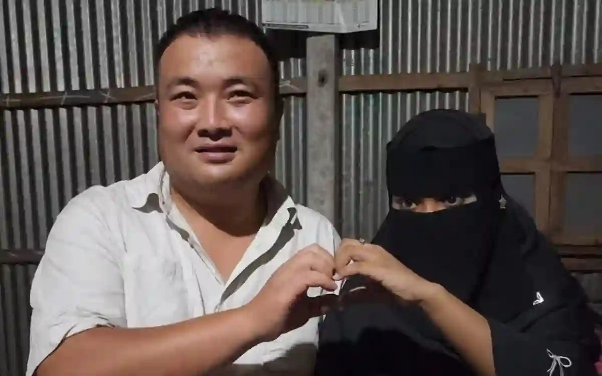 Rising Cumilla -Chinese youth travels thousands of miles to Bangladesh for love