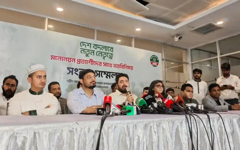 Rising Cumilla -NCP will not compromise with anyone for seats - Nahid Islam