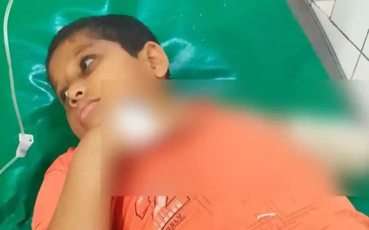 Rising Cumilla -Police recover child's hand lying on the road in Chandpur