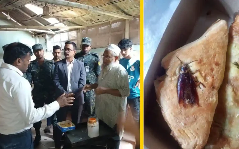 Rising Cumilla - Selling petis containing cockroaches in Brahmanbaria, fined Tk 1 lakh