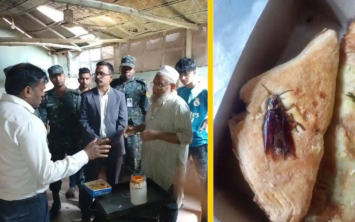 Rising Cumilla - Selling petis containing cockroaches in Brahmanbaria, fined Tk 1 lakh