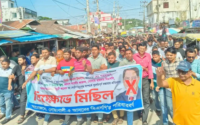 Rising Cumilla -Ugly comments about BNP Secretary General and other central leaders, protests against BNP nominee