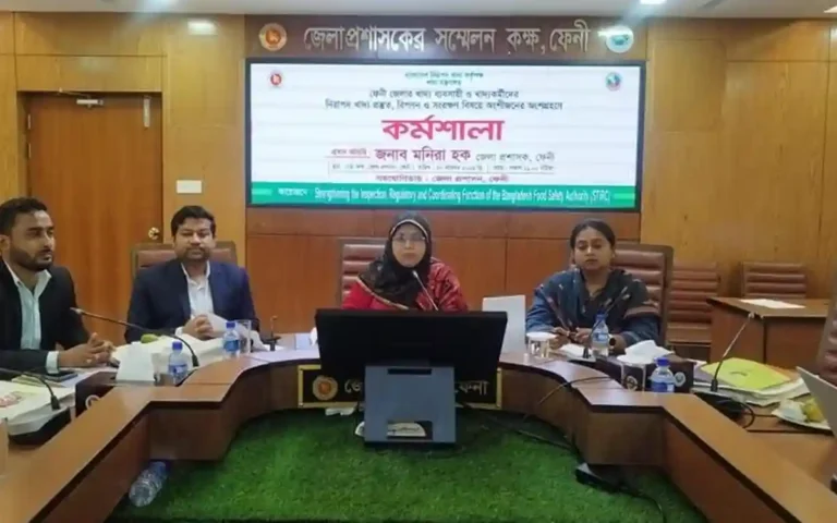 Rising Cumilla - Workshop on safe food held in Feni
