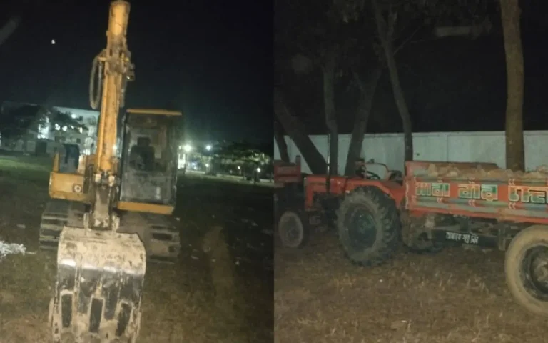 সদর দক্ষিণ উপজেলায় মাটিকাটা ঠেকাতে ইউএনওর অভিযান