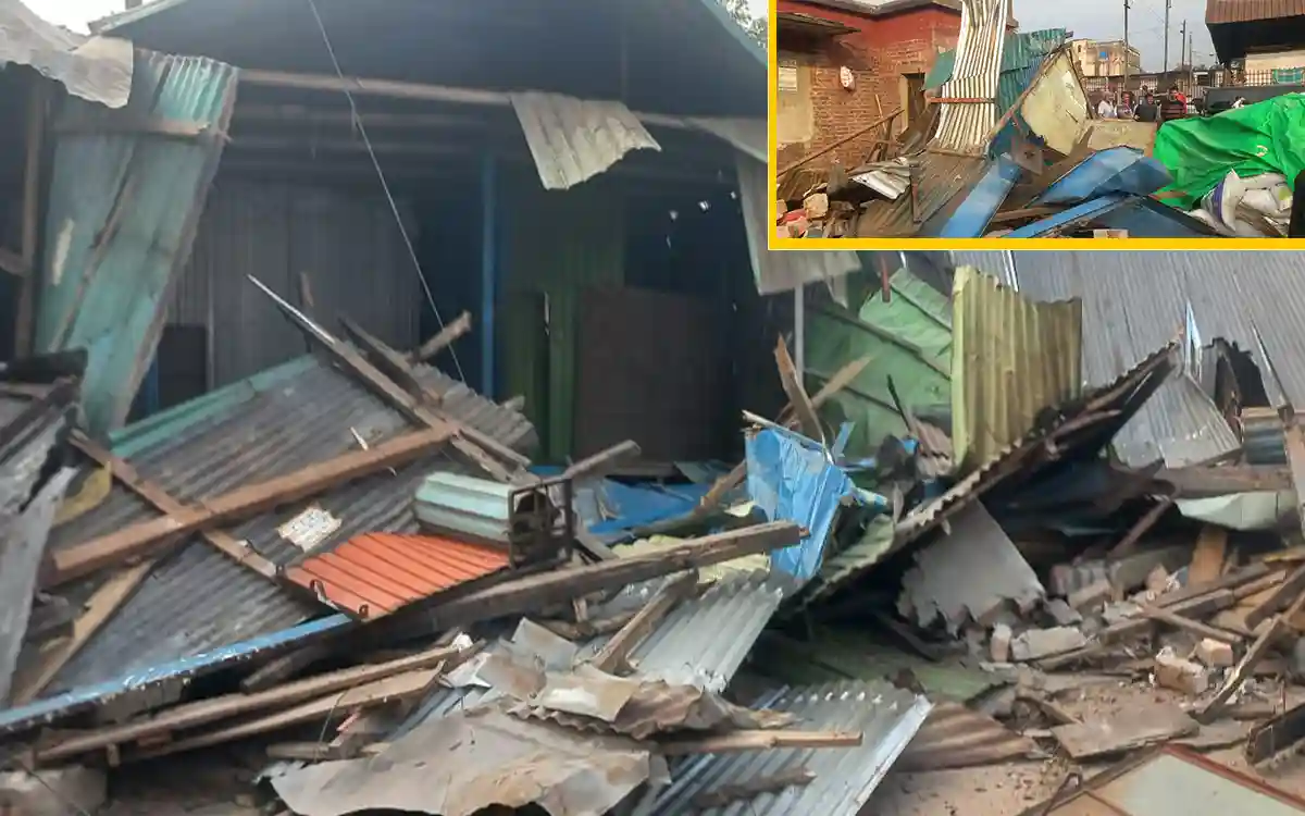 Rising Cumilla - 107 illegal structures evicted from railway land in Noakhali