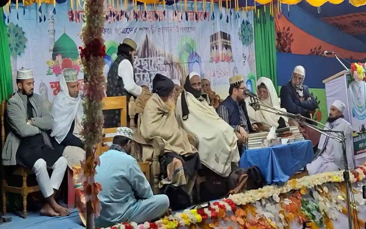 Rising Cumilla - Annual Ishaal Sawab Mahfil held at Dr. Md. Jasim Uddin Bhuiyan Daruchhunnah Madrasa, Brahmanpara