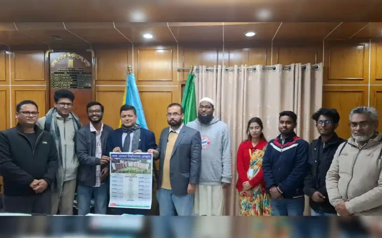 Rising Cumilla - Berobi Press Club unveils new year calendar