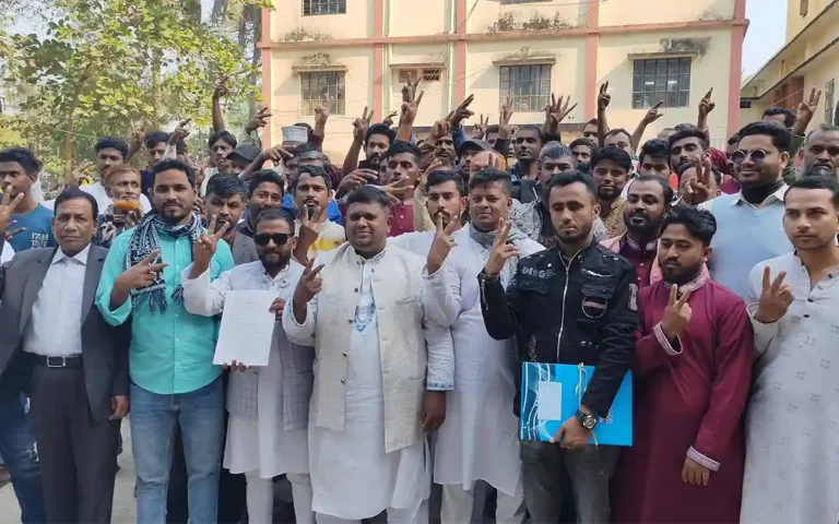 Rising Cumilla - Collection of nomination forms for the People's Rights Council in Brahmanbaria-5 constituency